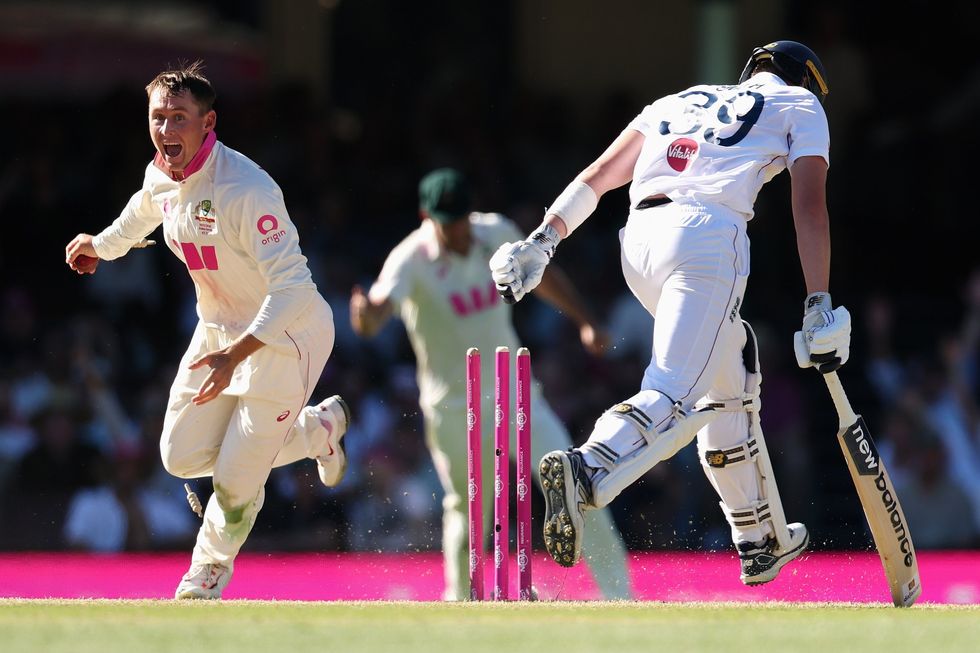 TNT Sports suffered a humiliating on-air gaffe during the fifth Ashes Test in Sydney when their commentary team confused a replay with live action