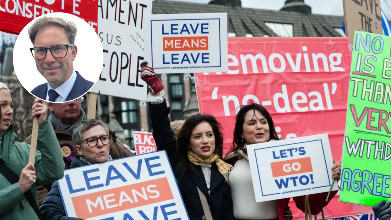 Tobias Ellwood and Brexit supporters
