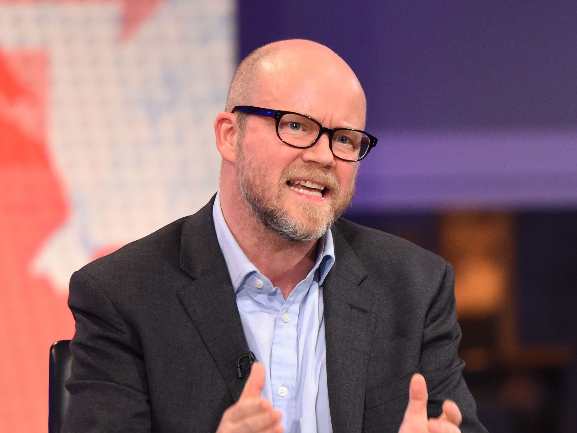 Toby Young during the Channel 4 EU referendum debate.