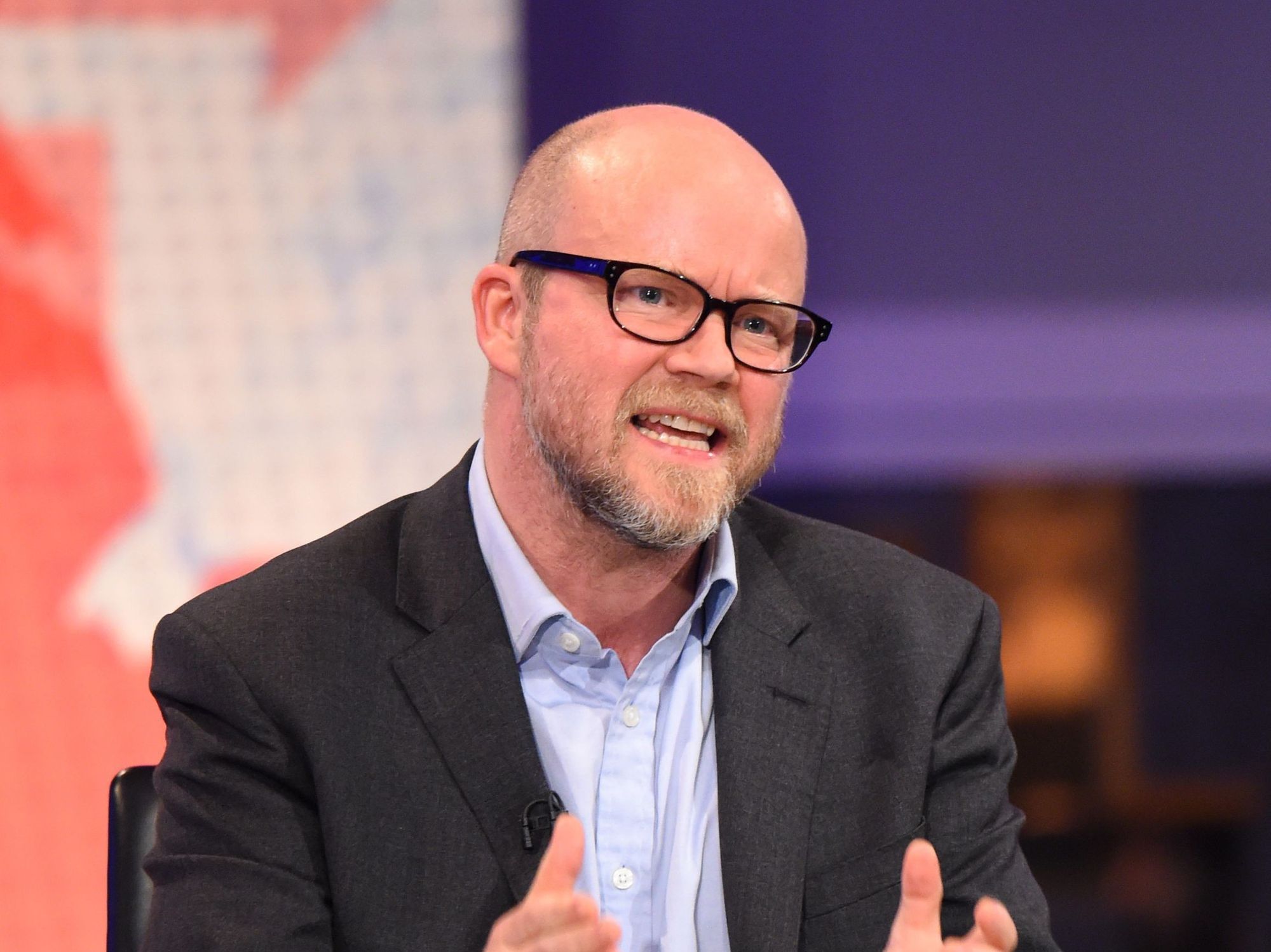 Toby Young during the Channel 4 EU referendum debate.