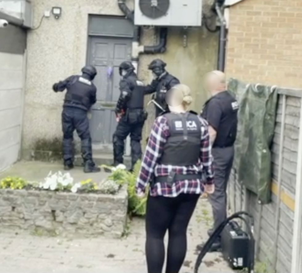 Today's raids are the second major operation in a week
