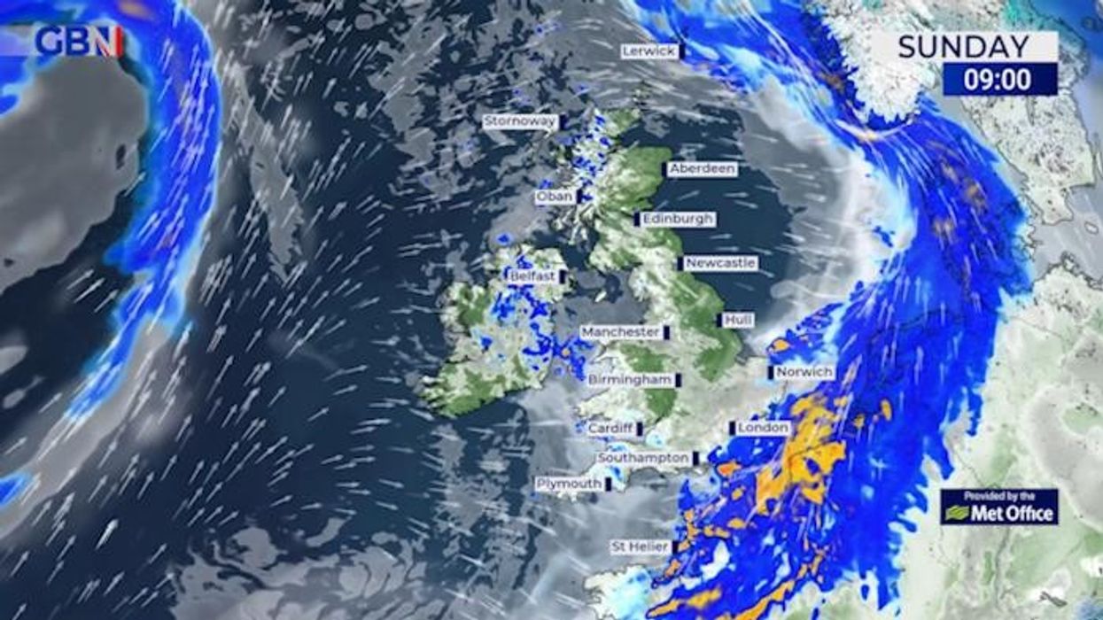 UK weather forecast: Met Office updates YELLOW weather warning as downpours hammer South East