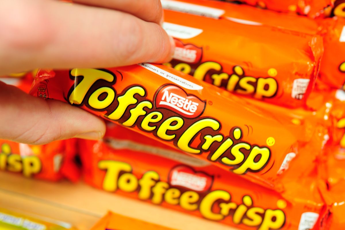 Toffee Crisp bar