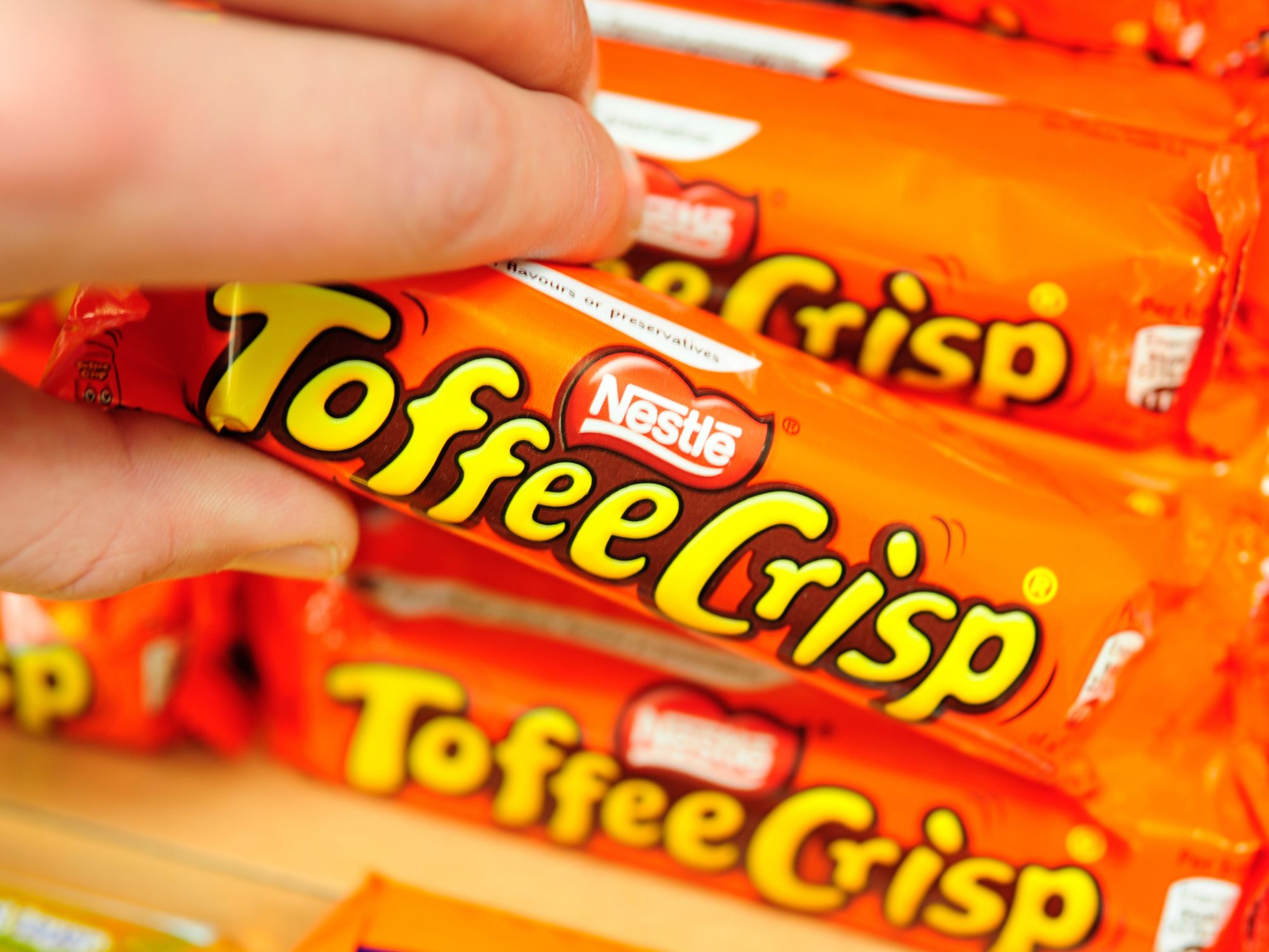 Toffee Crisp bar