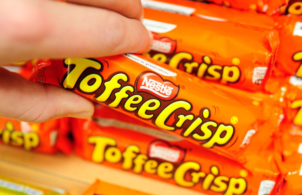 Toffee Crisp bar