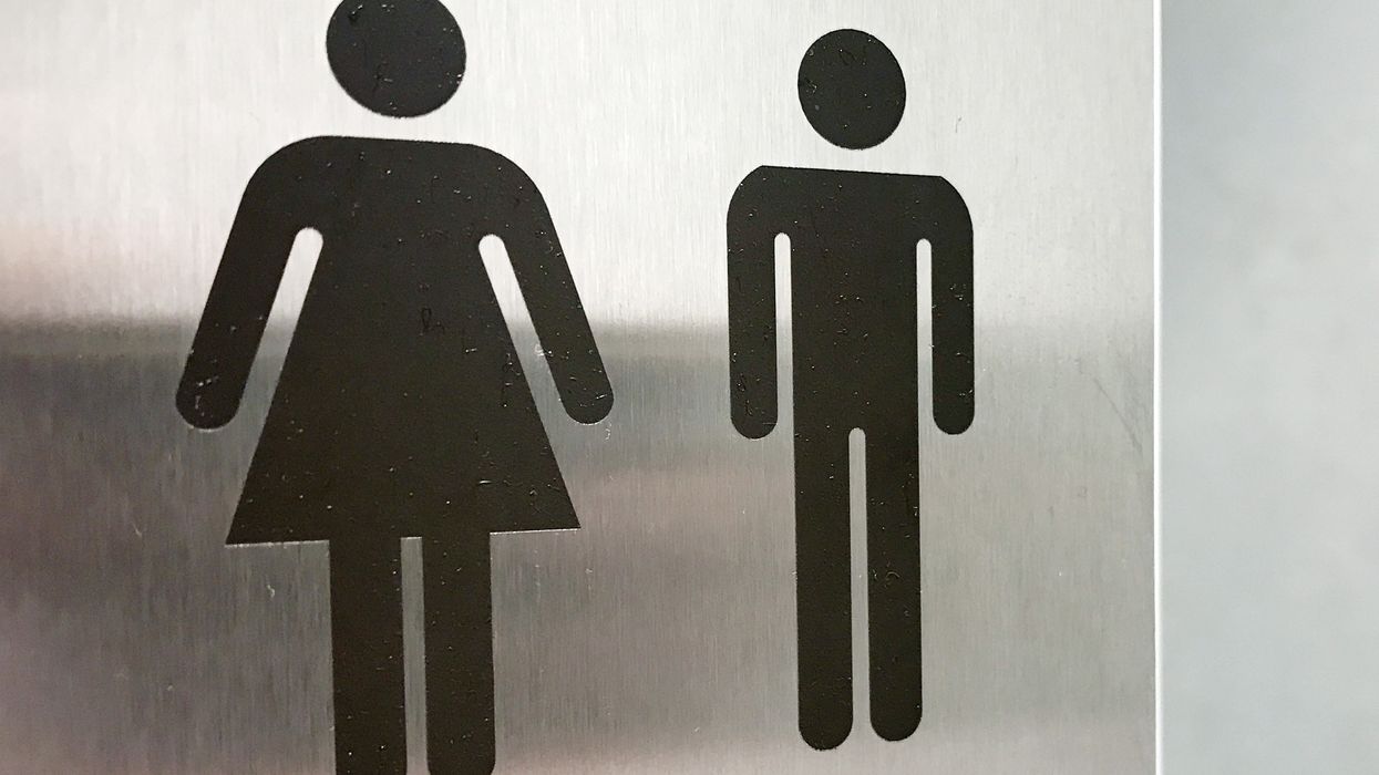 Toilet sign