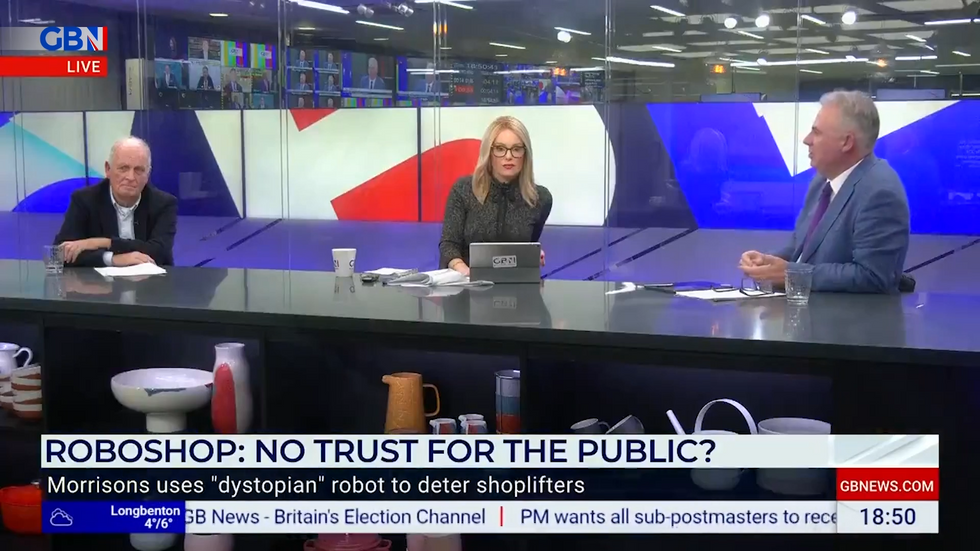 Tom Bewick, Michelle Dewberry, Kelvin MacKenzie,