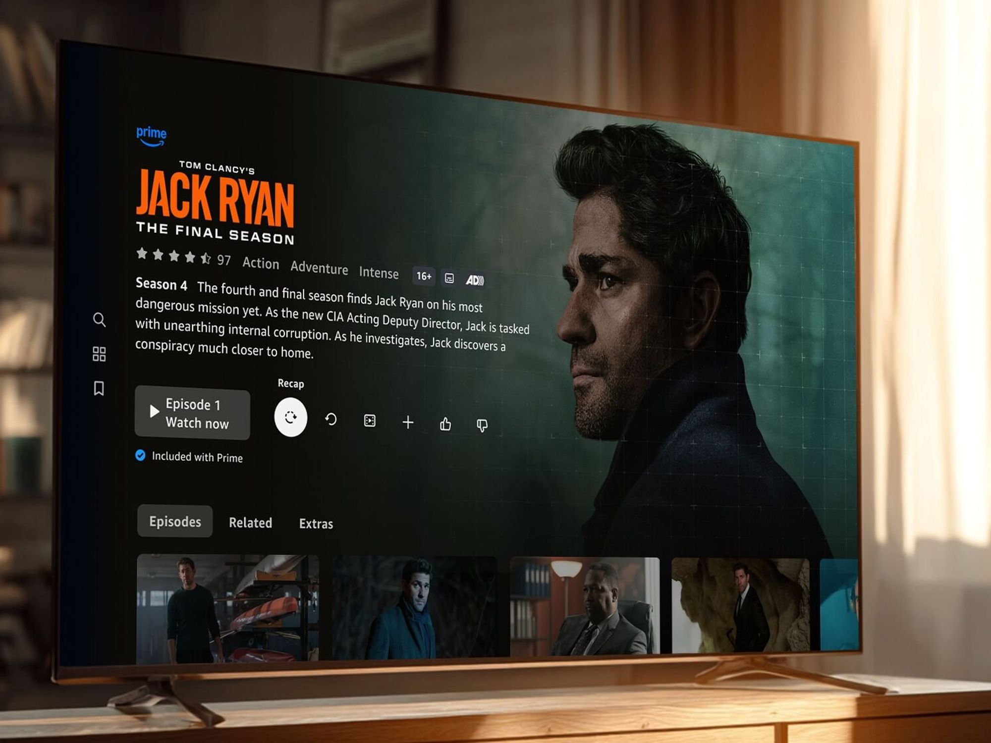 Tom Clancy's Jack Ryan final season on Amazon Prime