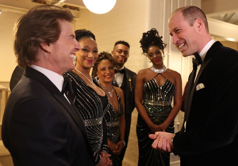 Tom Cruise and Prince William