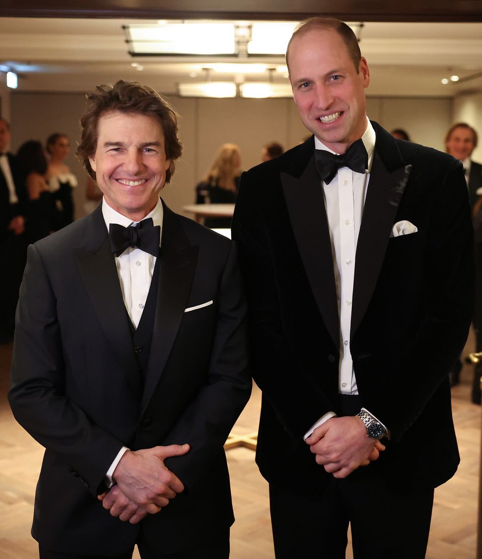 Tom Cruise and Prince William