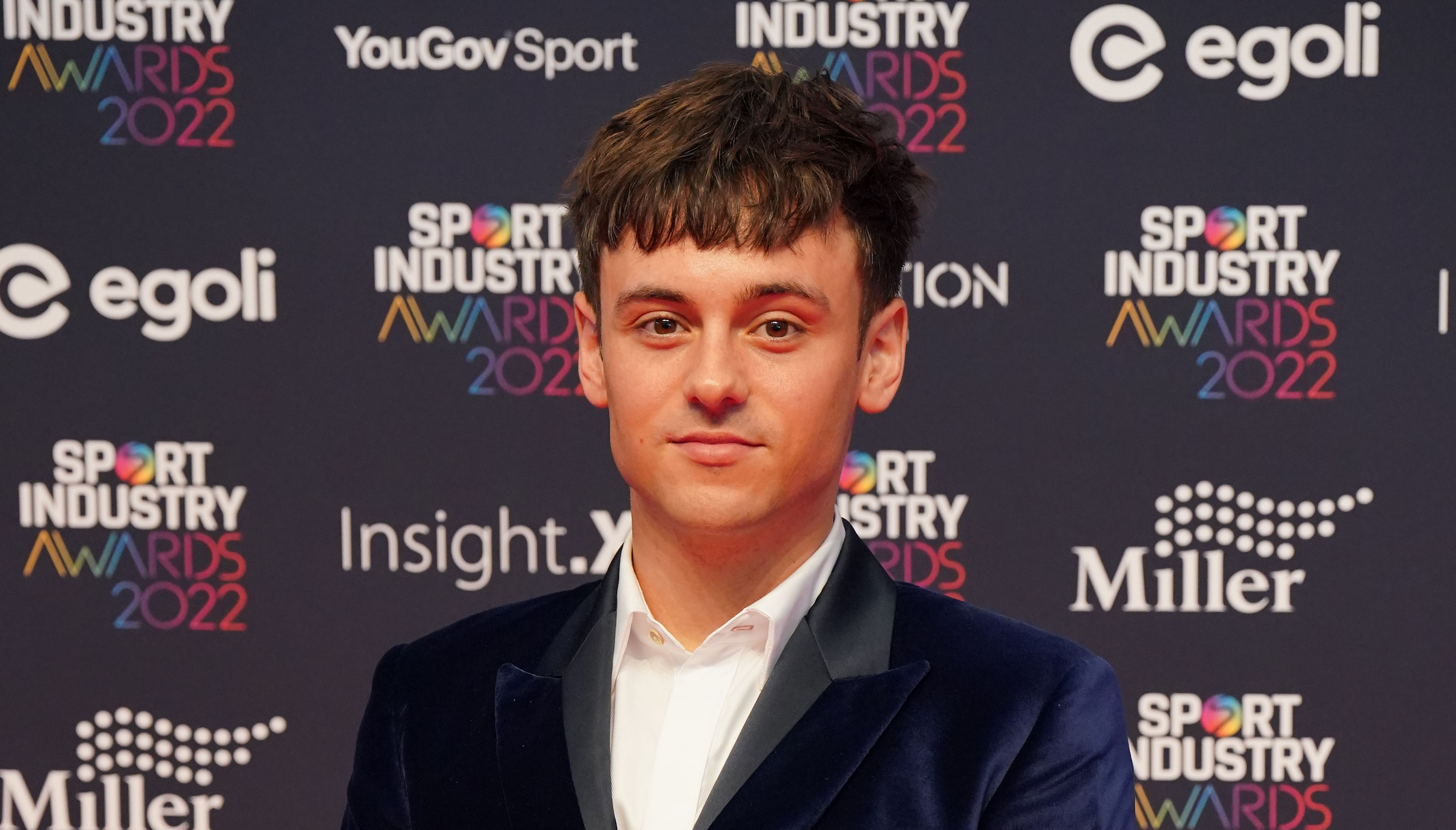Tom Daley arriving at the The Sport Industry Awards 2022, at Evolution London. Picture date: Thursday May 12, 2021.