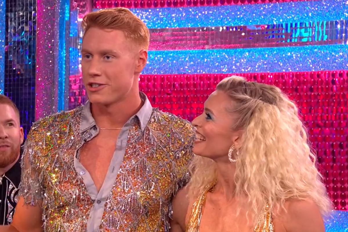 Tom Dean and Nadiya Bychkova