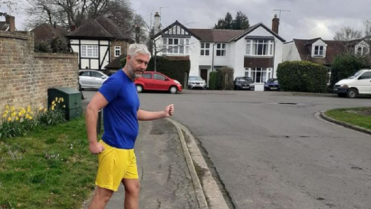Tom Harrison running