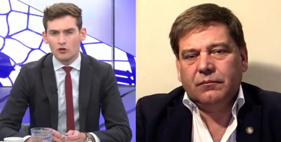 Tom Harwood and Andrew Bridgen