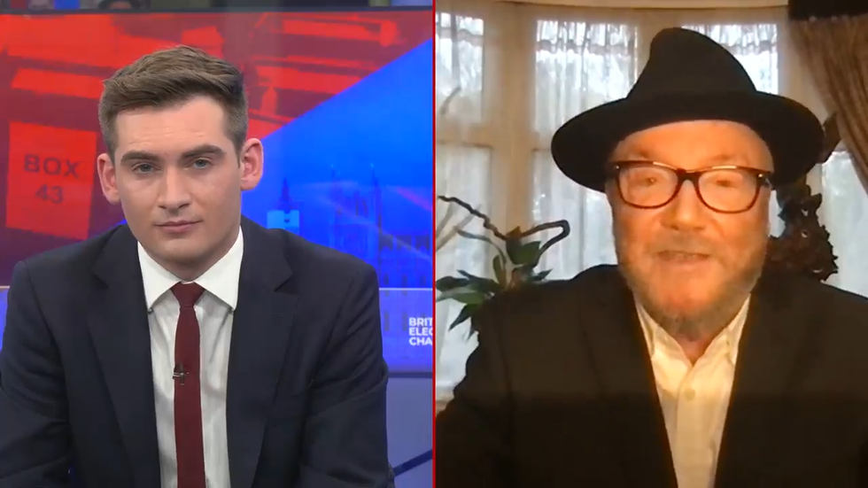 Tom Harwood and George Galloway