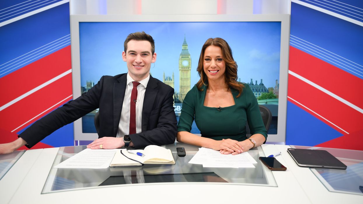 Tom Harwood and Gloria De Piero