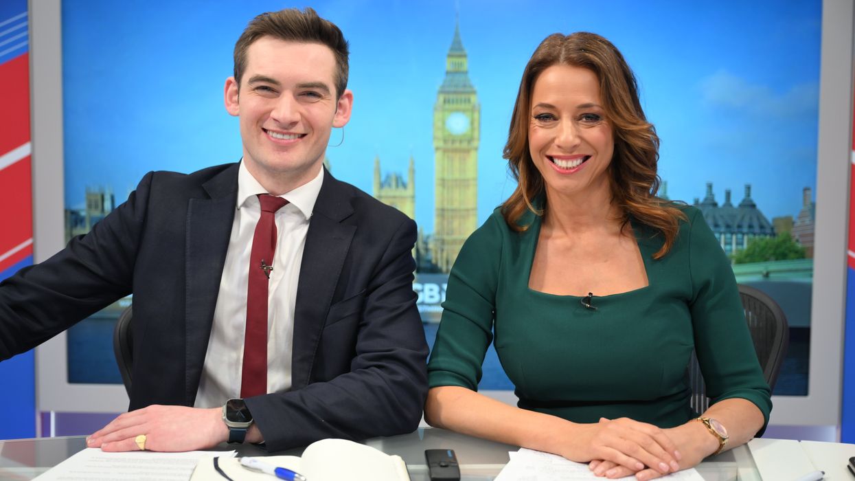 Tom Harwood and Gloria De Piero