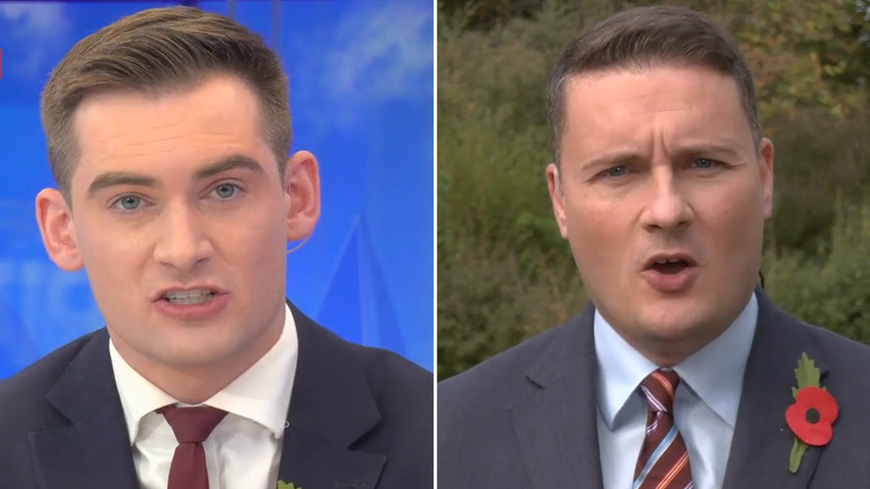 Tom Harwood and Wes Streeting