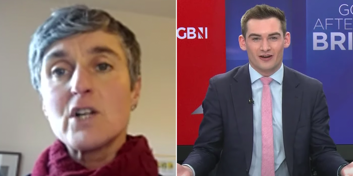 NextImg:Tom Harwood brilliantly dismantles Just Stop Oil spokesperson's brazen GB News attack