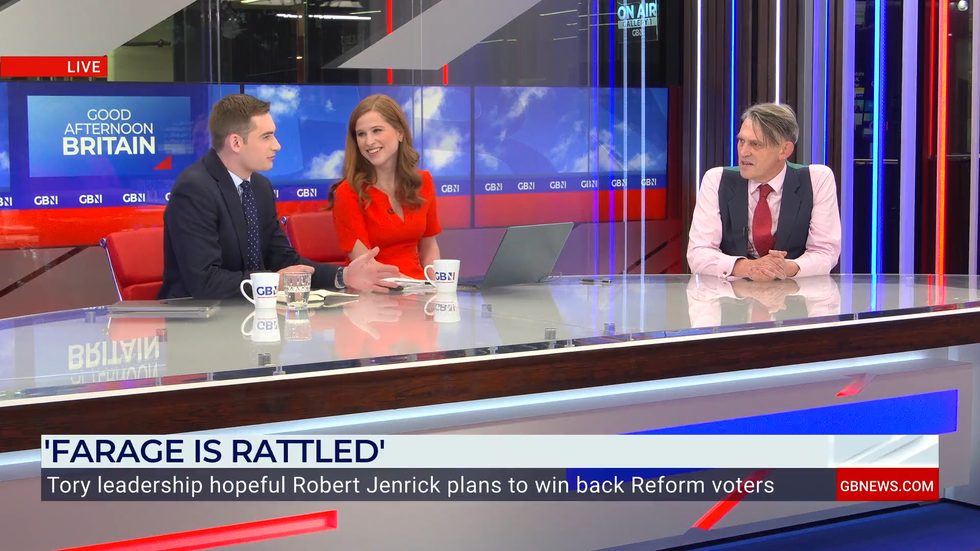 Tom Harwood, Emily Carver and Gawain Towler