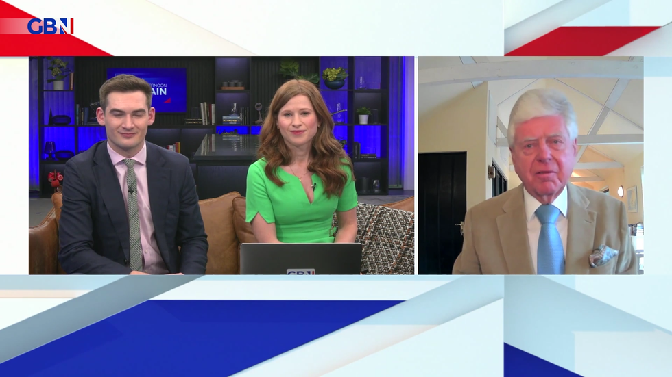 Tom Harwood, Emily Carver and Michael Cole