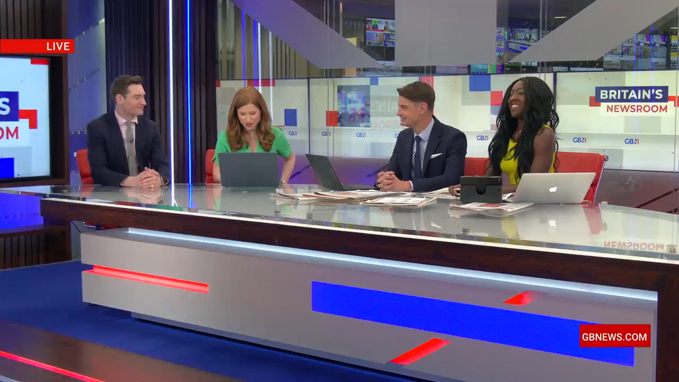 Tom Harwood, Emily Carver, Ben Leo and Nana Akua