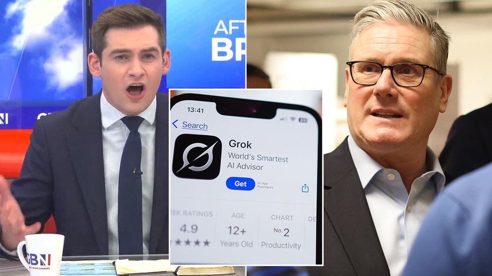 Tom Harwood, Grok, Keir Starmer