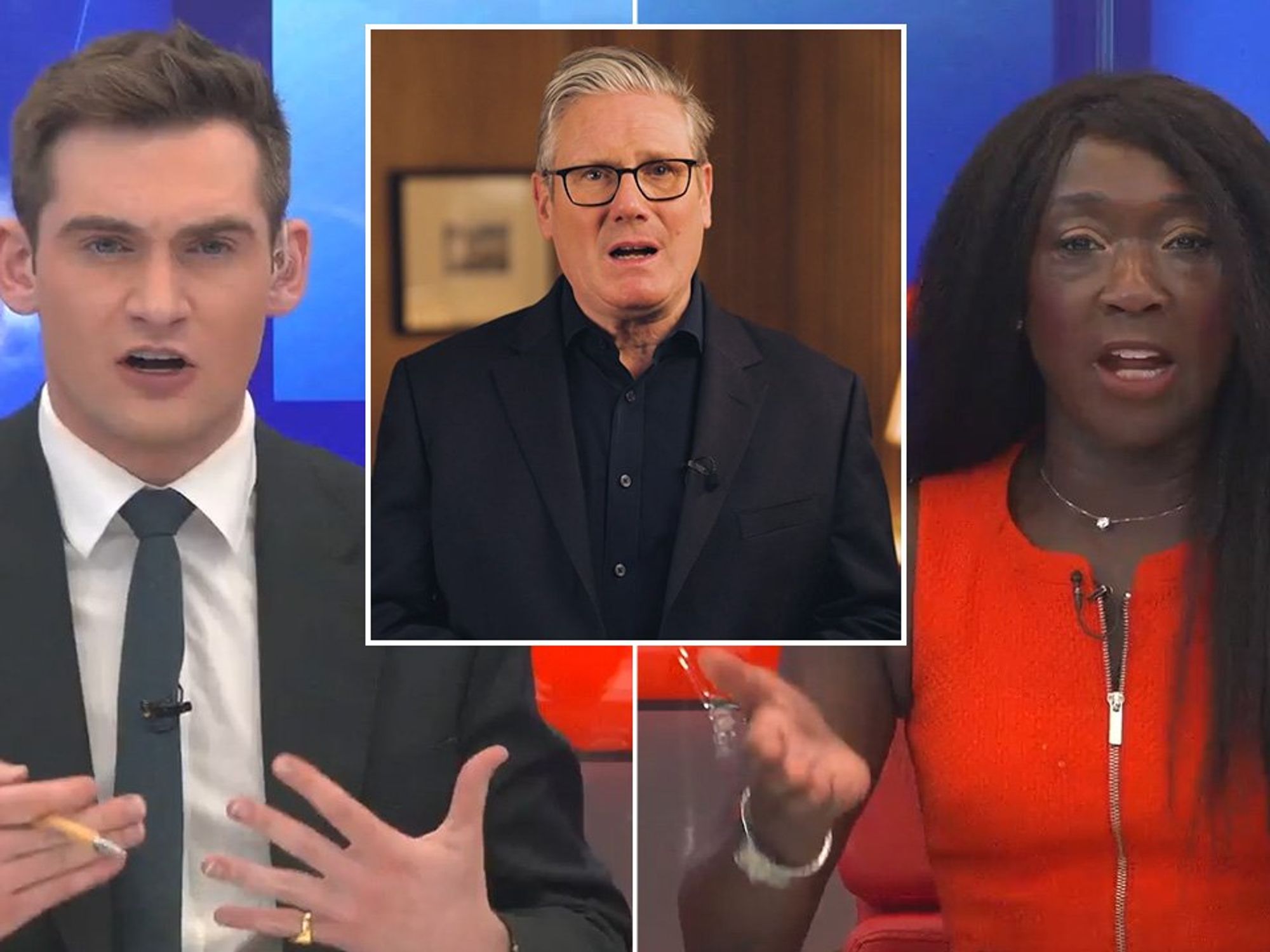 Tom Harwood, Keir Starmer, Nana Akua