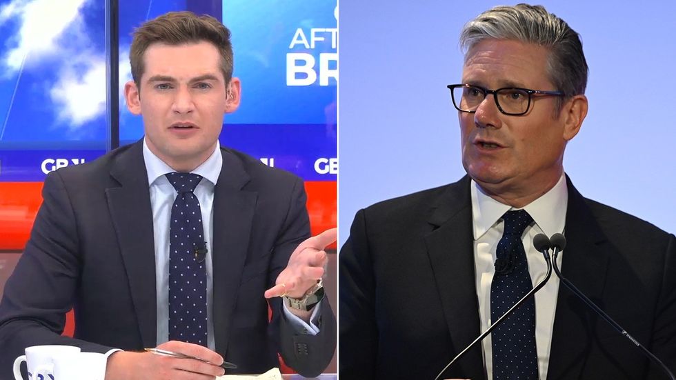 Tom Harwood, Keir Starmer