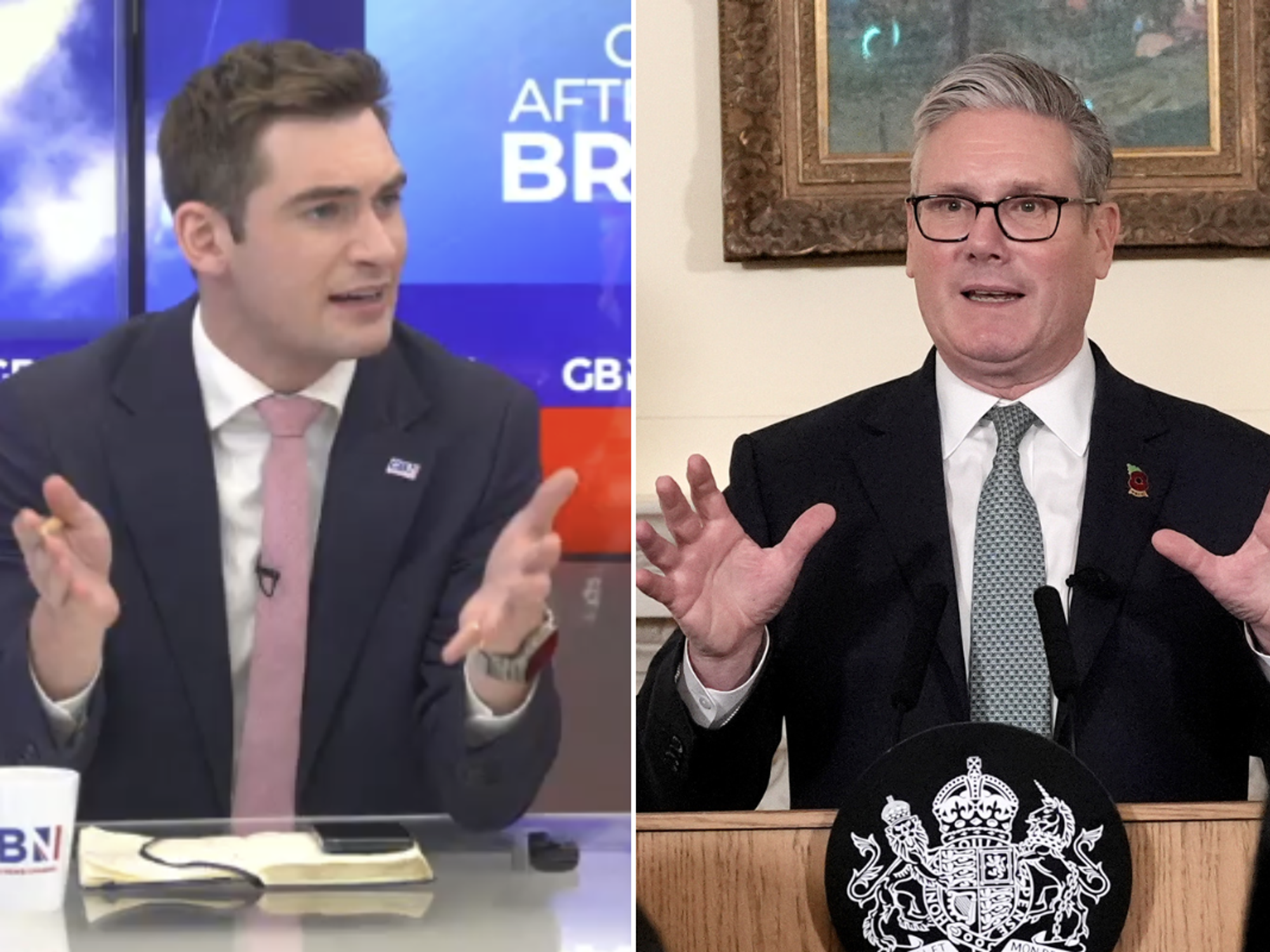 Tom Harwood; Keir Starmer