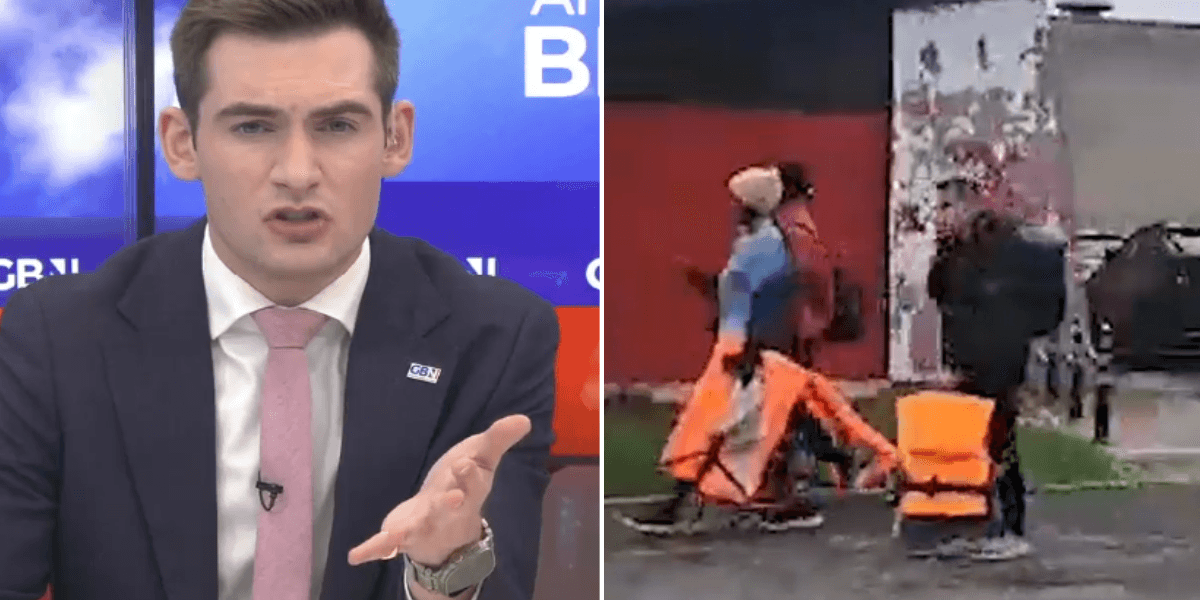 Migrant crisis: Tom Harwood up in arms as Mark White reports on Channel migrants 'terrorising' seaside towns - 'Saying one thing, doing another!'