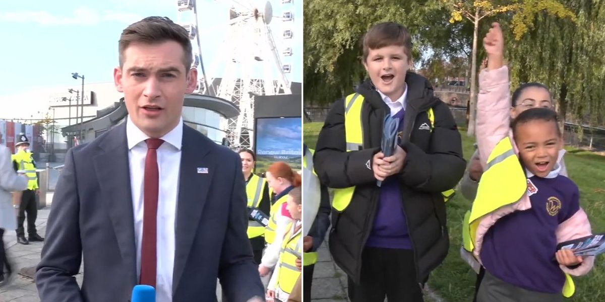 NextImg:Trade union protest at Labour conference sparks outrage as CHILDREN from six schools brought along to campaign