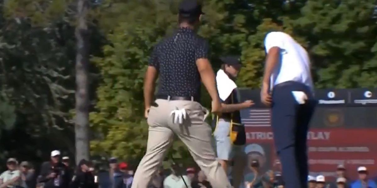 NextImg:Presidents Cup duo branded 'disrespectful' after breaking golf etiquette rule against Scottie Scheffler