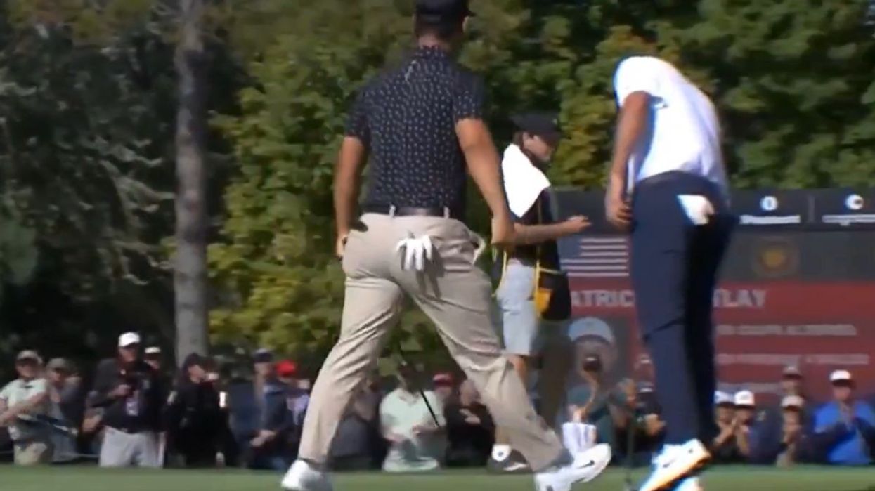 Tom Kim and Scottie Scheffler held nothing back in their match