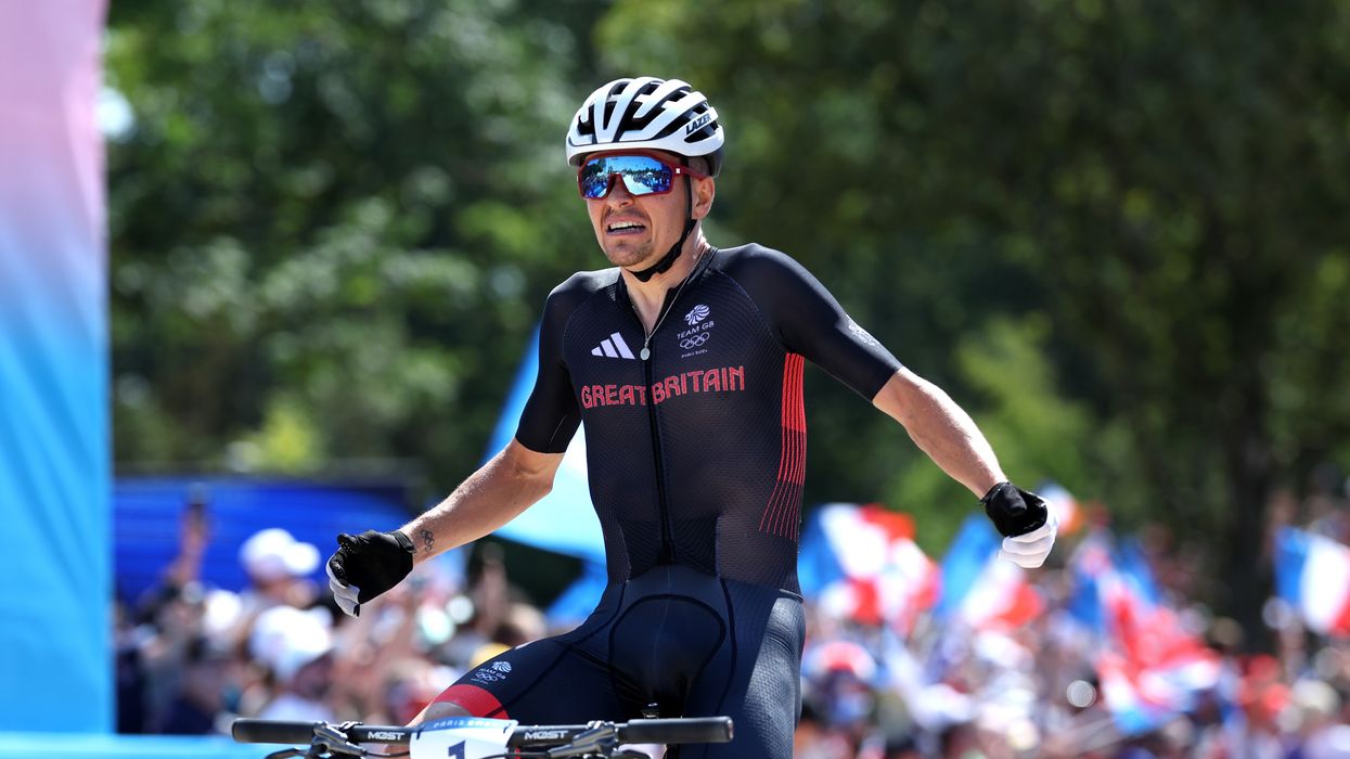 Tom Pidcock won gold in the men's mountain bike