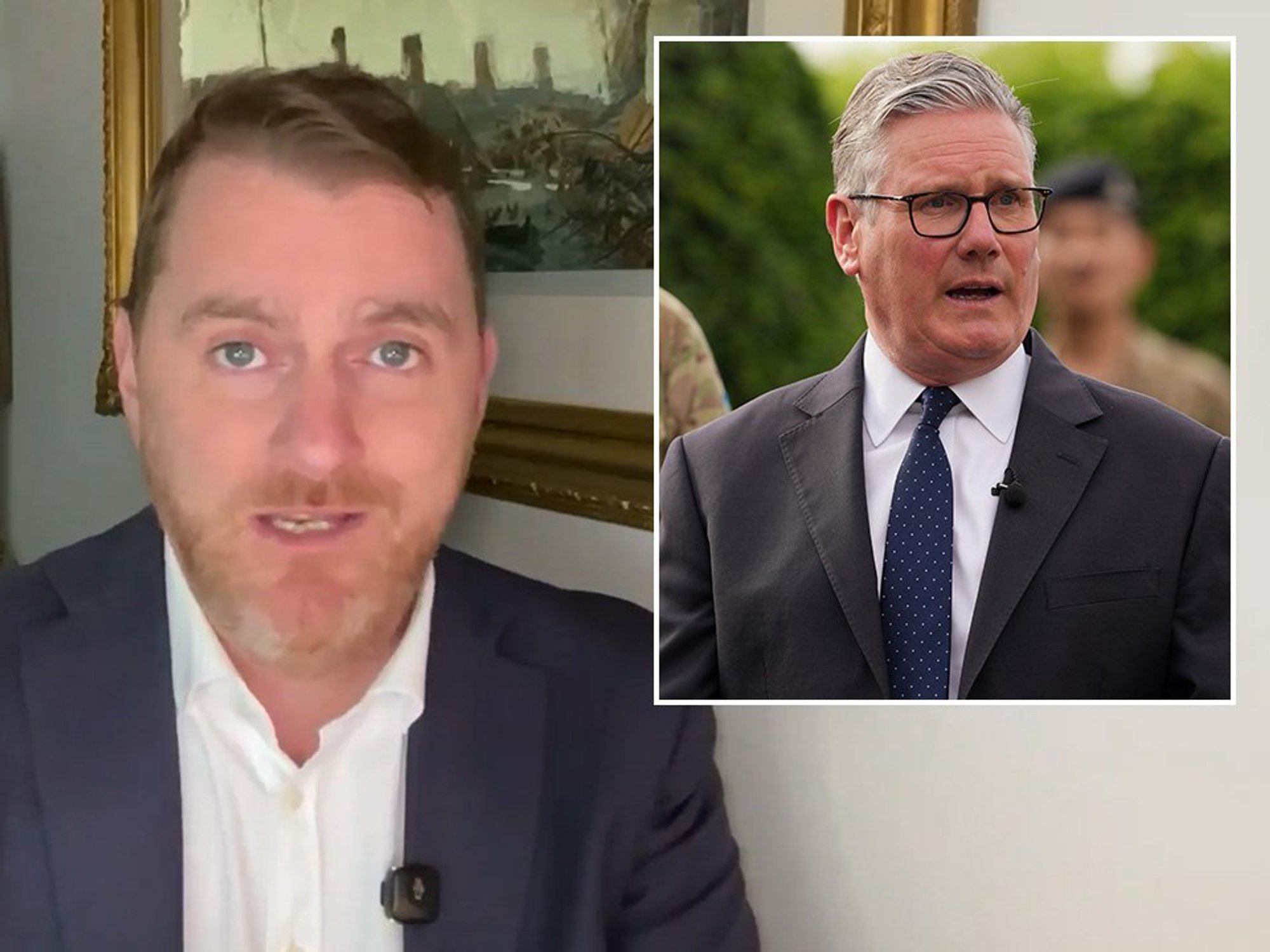 Tom Sharpe, Keir Starmer