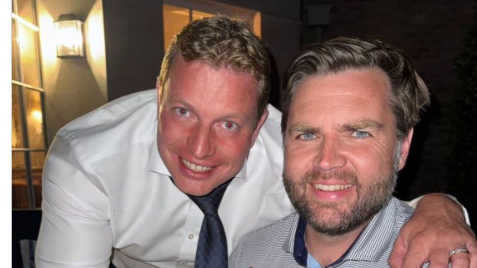 Tom Skinner and JD Vance