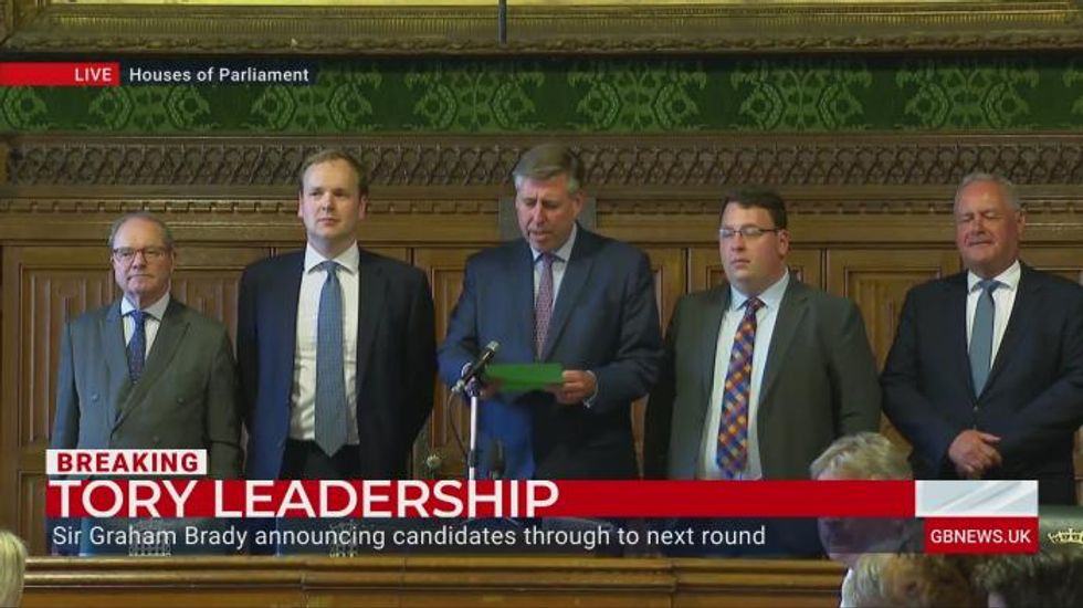 Tory leadership race down to four candidates as Tom Tugendhat drops out