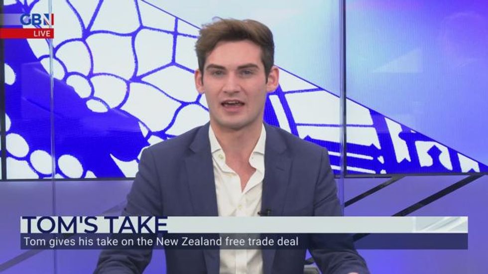 Tom Harwood: UK's trade deal with New Zealand is bold and liberalising