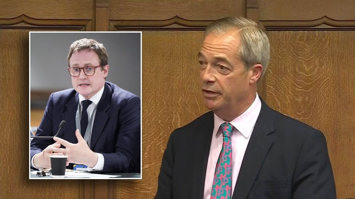 Tom Tugendhat and Nigel Farage