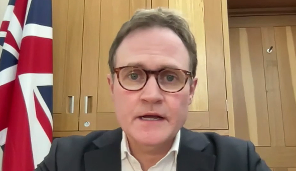Tom Tugendhat speaks to GB News