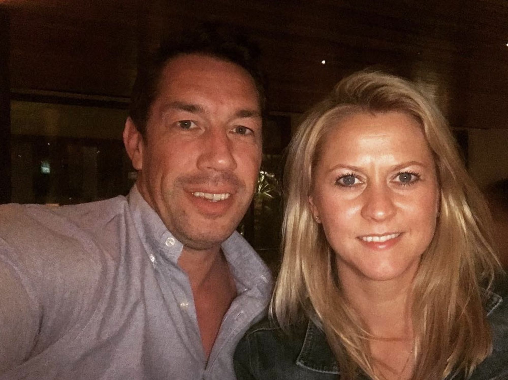 Tom Voyce and wife