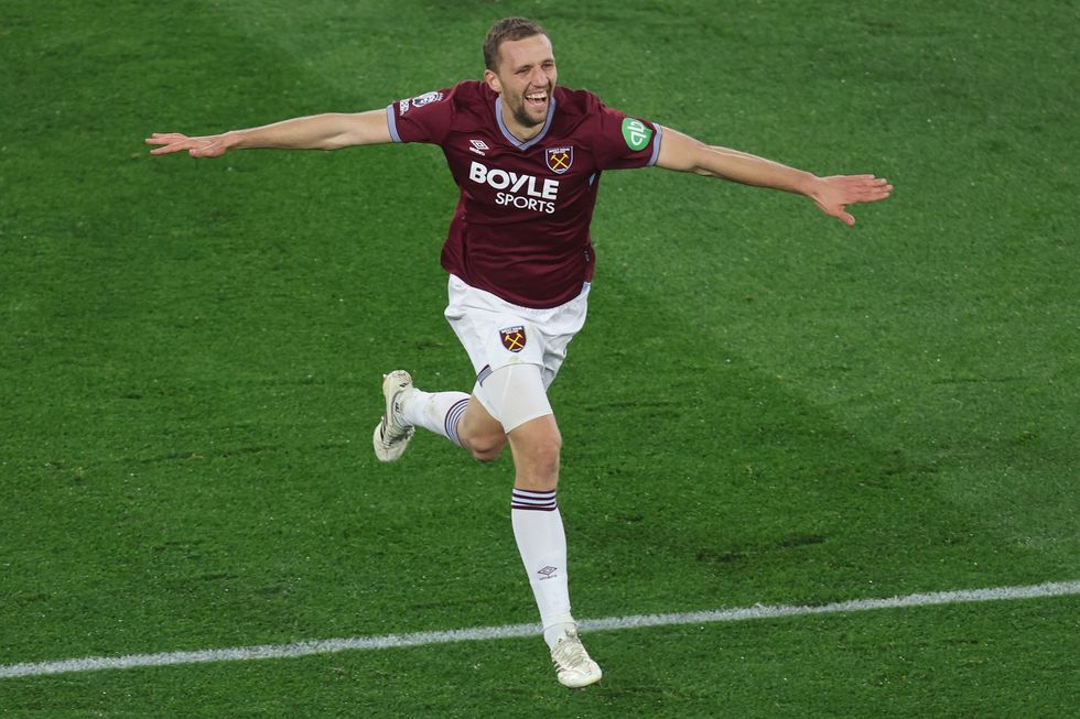 Tomas Soucek put West Ham ahead but it was not enough as United struck late