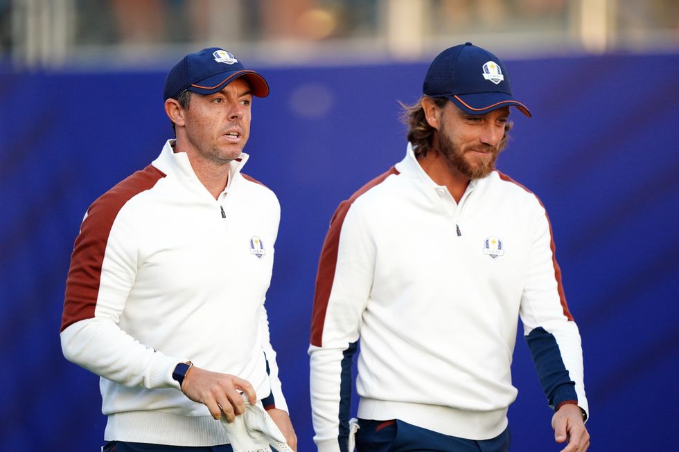 Tommy Fleetwood stepped in for Rory McIlroy