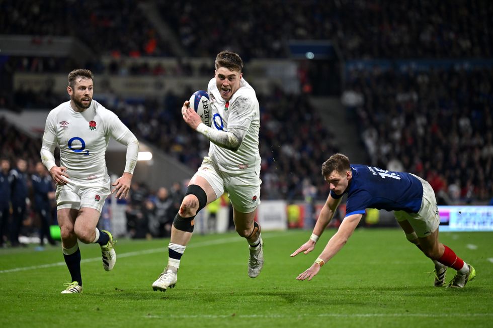 Tommy Freeman thought he had won the game for England