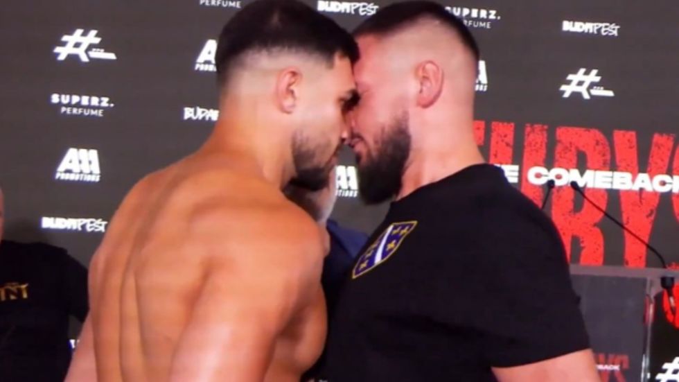 Tommy Fury and Kenan Hanjalic