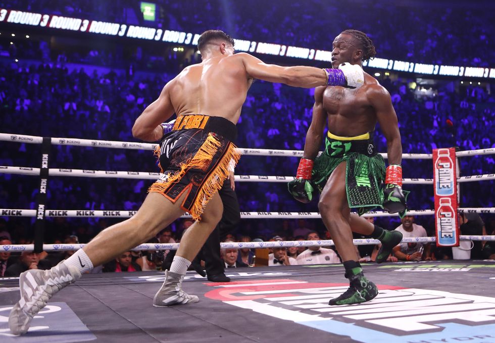 Tommy Fury and KSI