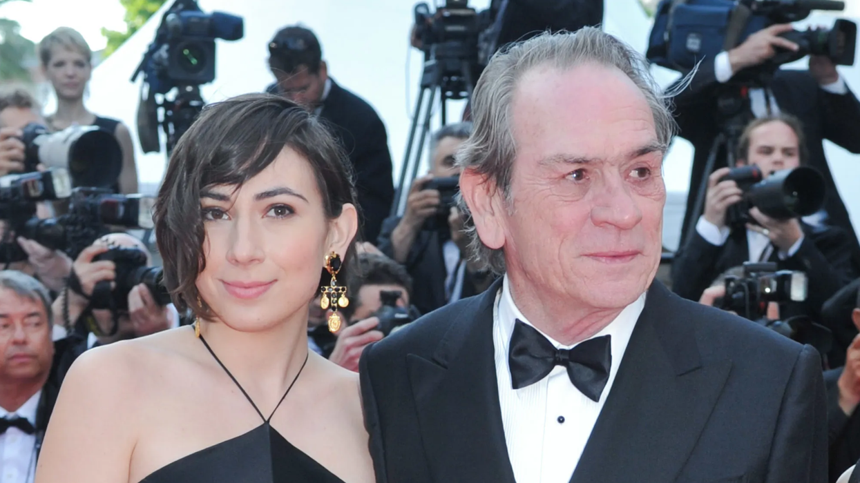 Tommy Lee Jones and Victoria Kafka Jones