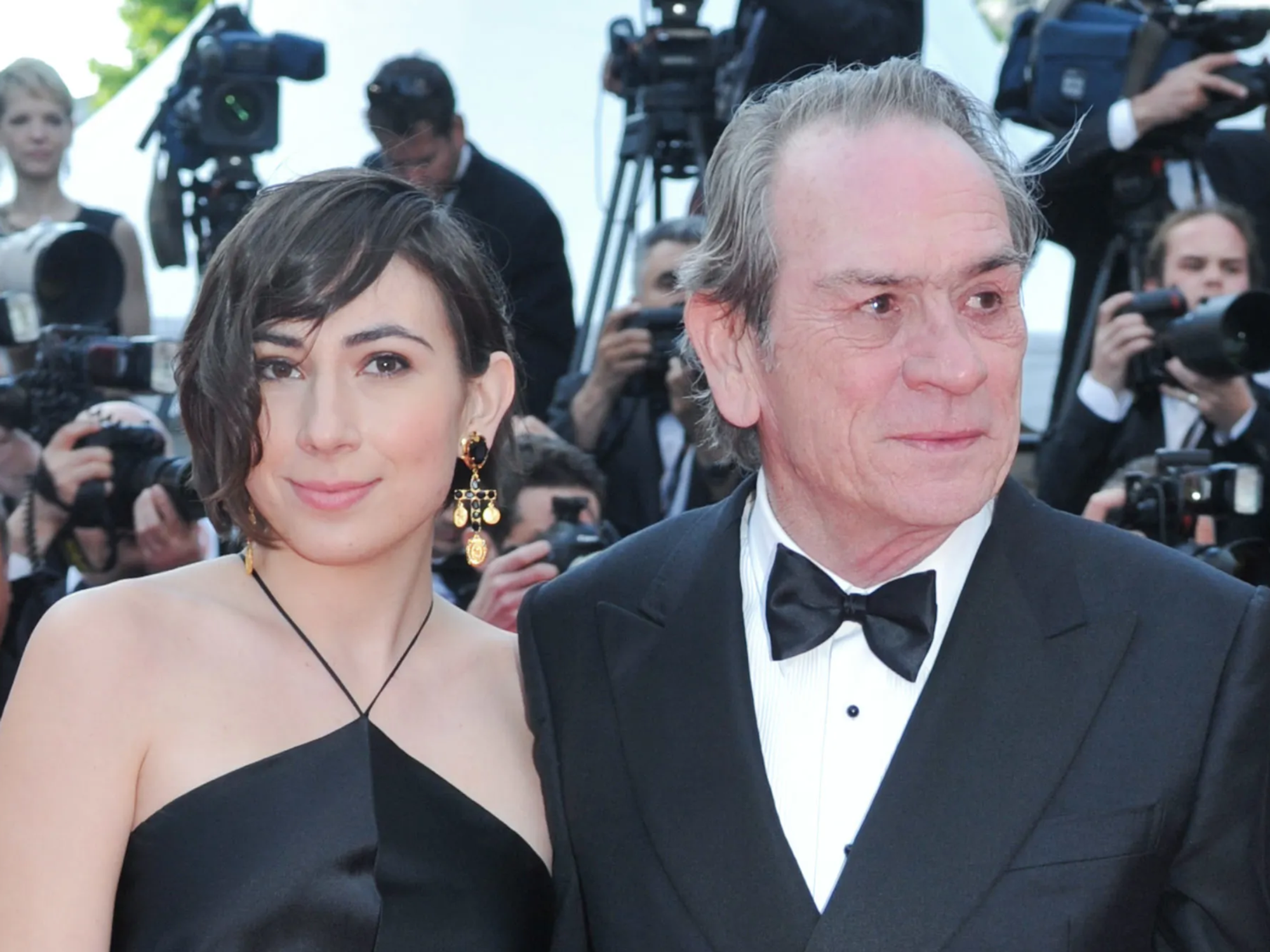Tommy Lee Jones and Victoria Kafka Jones