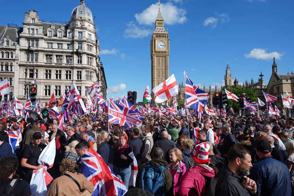 Tommy Robinson march